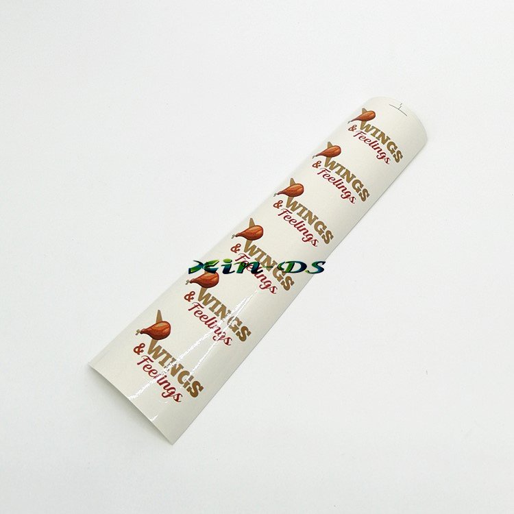 Sticker Label Adhesive for Fast Foods Products Use