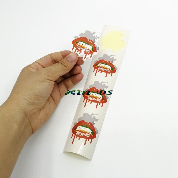Sticker Label Adhesive for Fast Foods Products Use