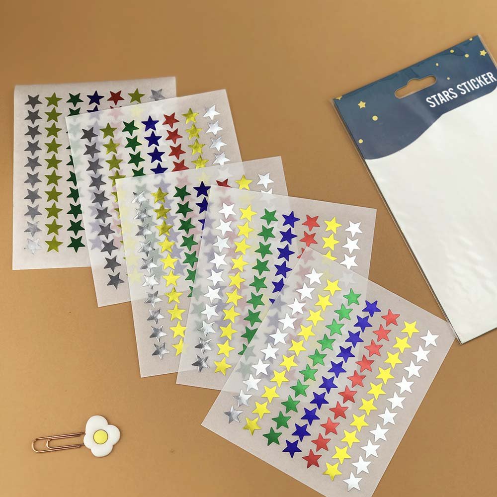Custom Printing Die Cut paper Glitter cartoon children decoration Label Sticker