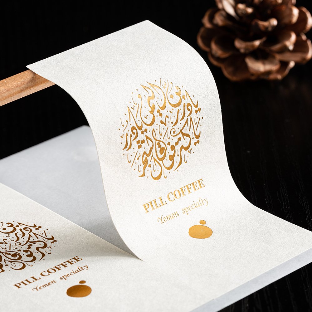 Wholesale custom logo printing paper foil stamping sticker perfume packaging sealing stickers