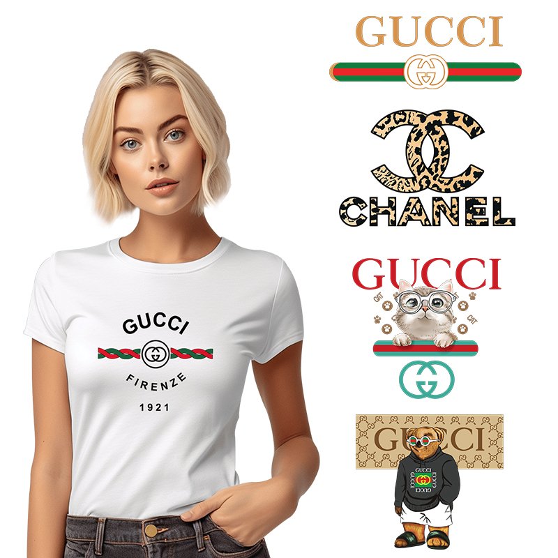 Wholesale DTF cartoon design, plastic sol ironing ready to press the heat transfer sticker design of T-shirts, support custom