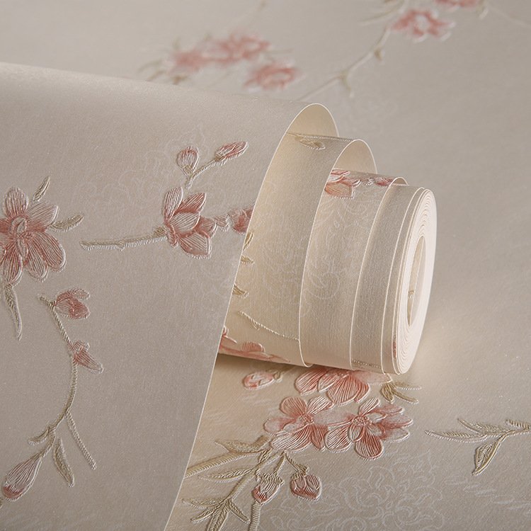 Qiang Qiang paper Designs custom WallPaper Home 3d embossed wall paper for decoration
