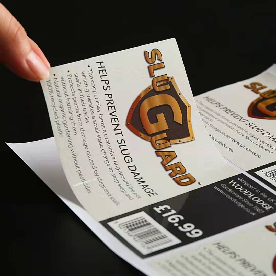 Factory direct supply Self-adhesive label roll custom stickers
