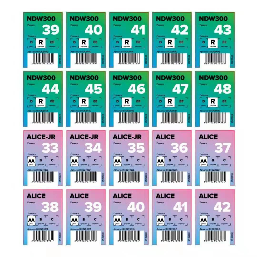 Factory direct supply Self-adhesive label roll custom stickers