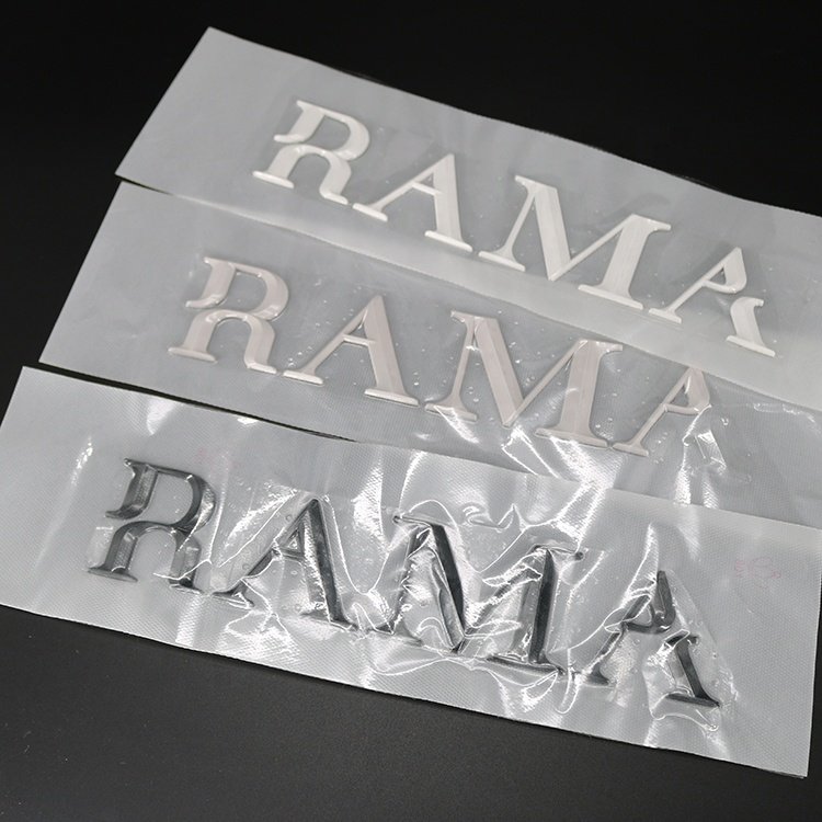 Custom Raised 3D Silicone Curved Clothes Logo Heat Transfer Sticker Clothing Labels Iron On Heat Transfer Patches for Hoodies