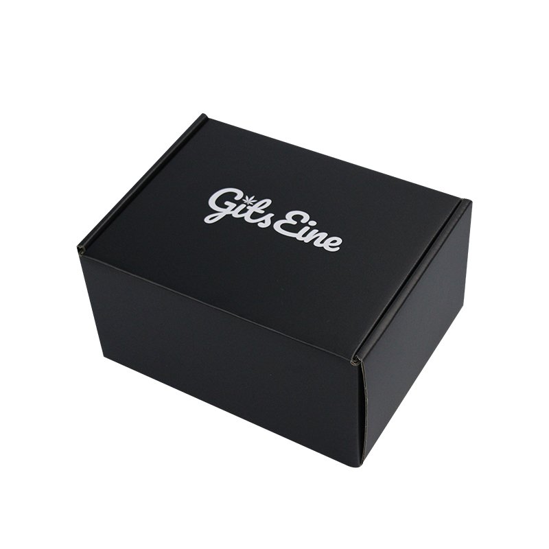 Custom Logo Cardboard Shipping Box Commerce Mailing Adhesive Tear Strip Open Postal Self Seal Mailer Box