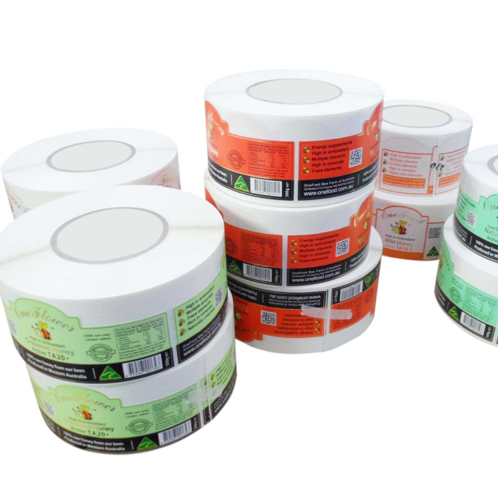 printing label holographic pvc uvproof sticker