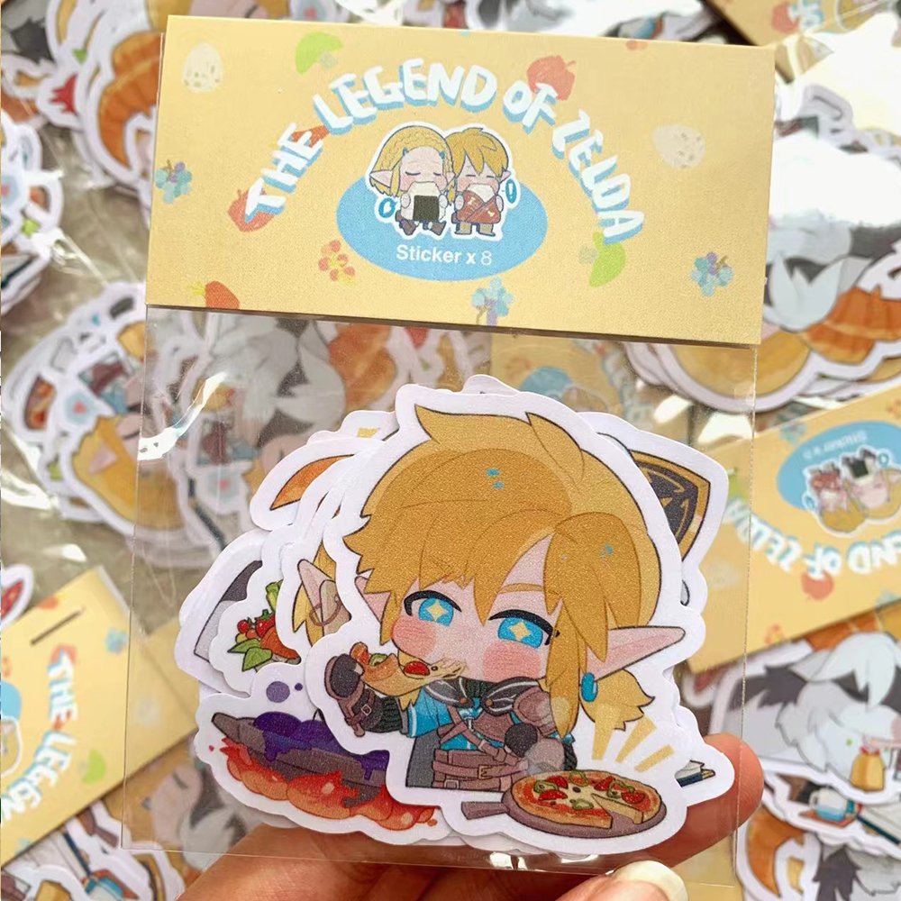 Die Cut stickers Custom LOGO Cultural Anime Cartoon Decoration Adhesive Vinyl PVC Bulk Label Custom Sticker Pack