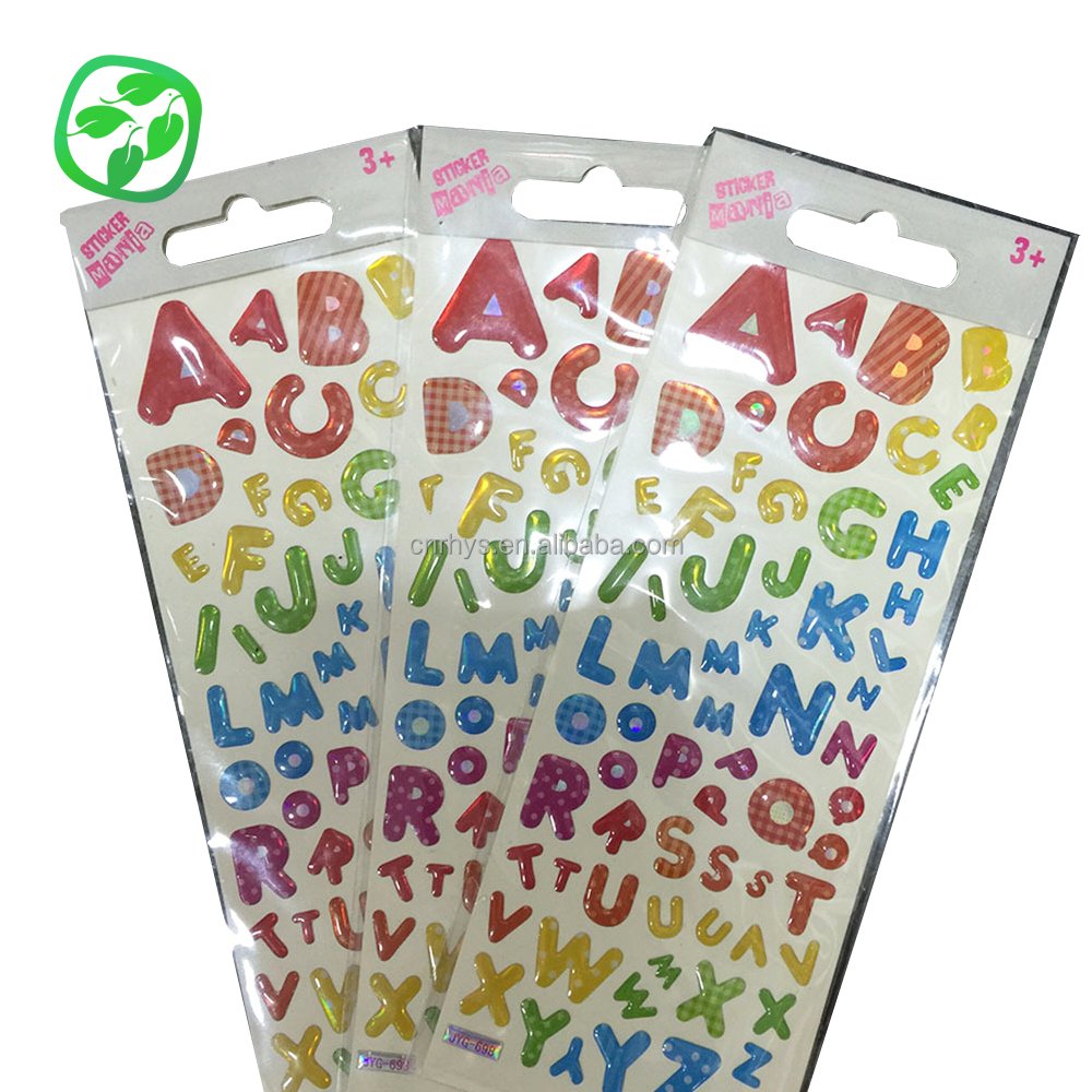 Custom Logo Strong Adhesive 3D Clear Square Epoxy Resin Dome Full Color Round Sticker