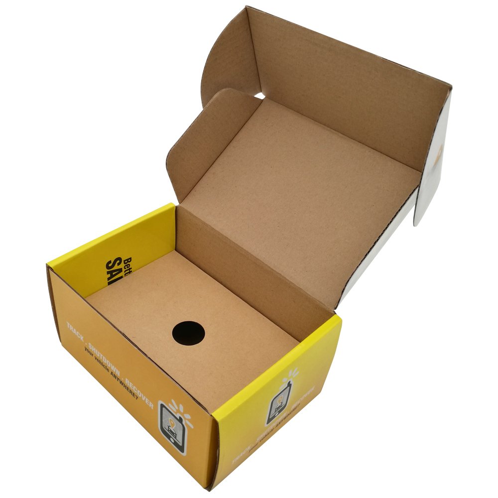 Custom empty corrugated packaging carton paper box