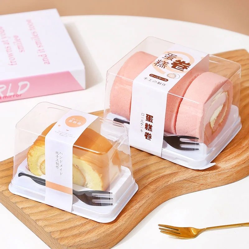 Custom Vinyl Clear Transparent Label Sticker Design For Beverage Water Cake baking Lable
