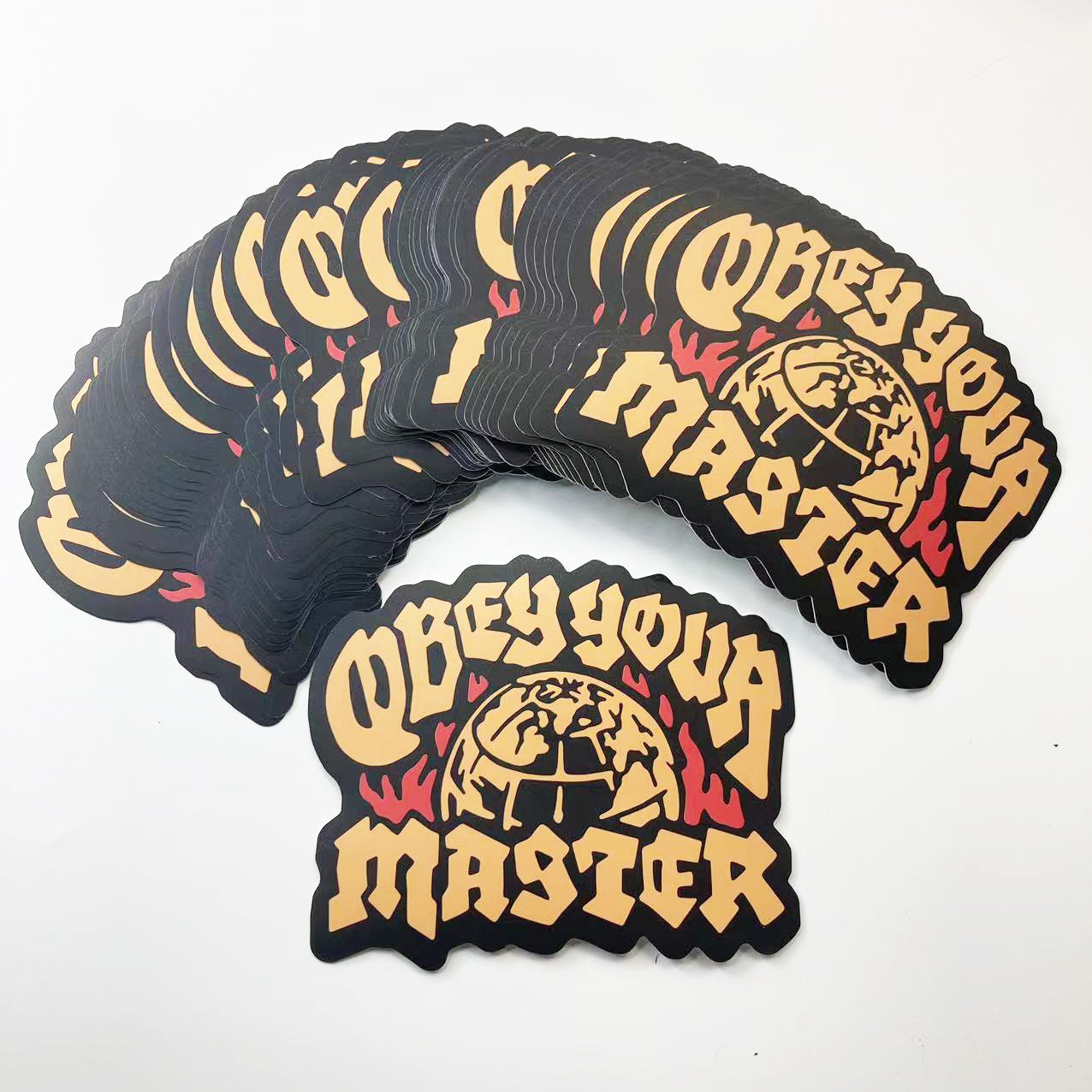 Outside Waterproof PVC Bumper label sticker Custom Car Decals