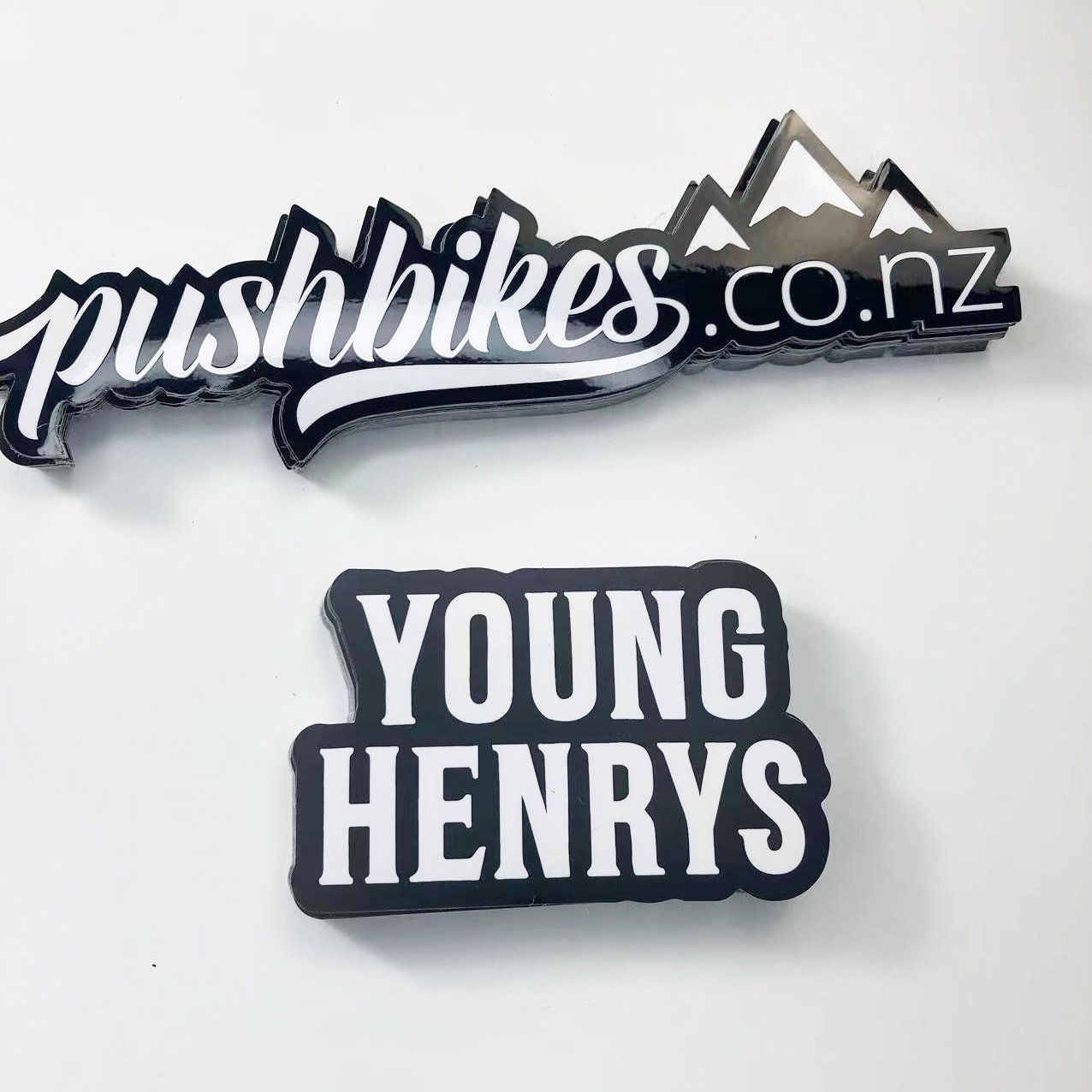 Outside Waterproof PVC Bumper label sticker Custom Car Decals