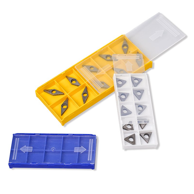 Recycled Materials Square Milling Cutter Box PP Square Tube CNC Milling Cutter Packaging Hardware Tool Blister Use