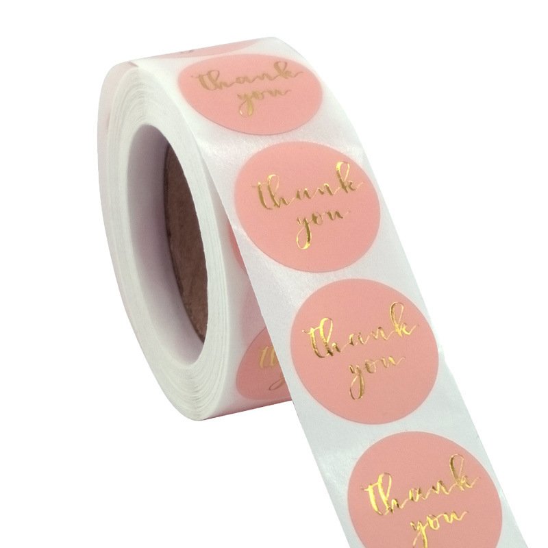 Support customizing all kinds of round stickers square stickers pressing gold and pressing silver self-adhesive label stickers