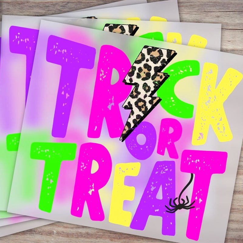 2024 halloween designs dtf heat transfer for shirts iron on gang sheet custom stickers for t-shirts halloween