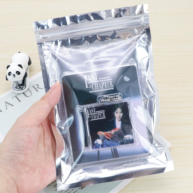 SUNSHING CD-R NFC Album SMART Image Card QR Card Sticker Folding Smini Album Keychain Rfid NFC Music Mini CD Case JEWEL CASE