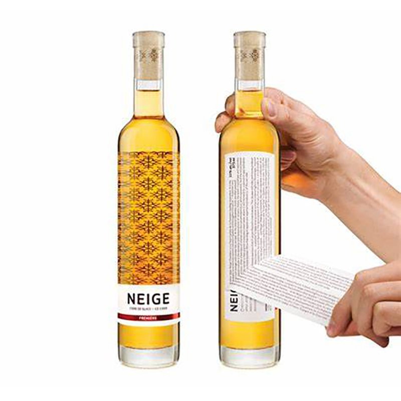 Customized drink bottled beverage label shrink lotion label anti-counterfeit label