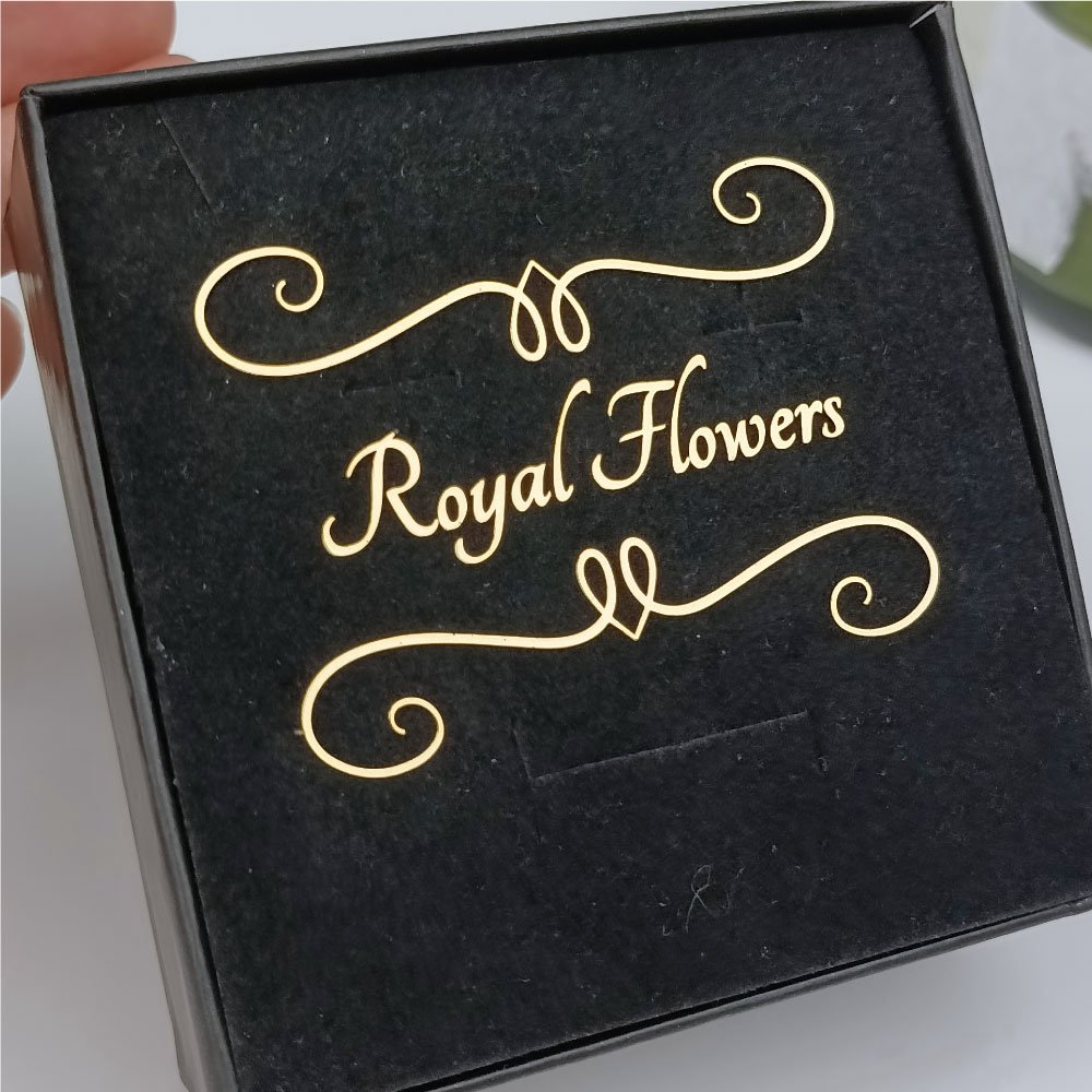 Factory custom 3D logo transfer stickers metal printed cosmetic transfer stickers