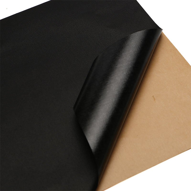 HH-028 satin white adhesive paper fabric sticker paper inkjet customized packaging a4 self adhesive paper
