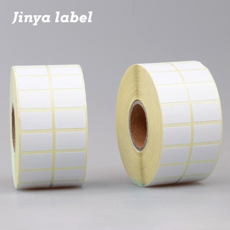Yellow Liner 58g Glassine Direct Thermal Face Paper Label Sticker Regular Type Used For Supermarket Price Tags