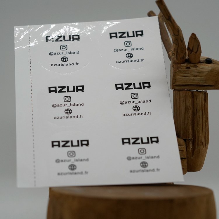 Cheaper Custom Printing Brand Logo Metal Sheets Stickers for Packaging