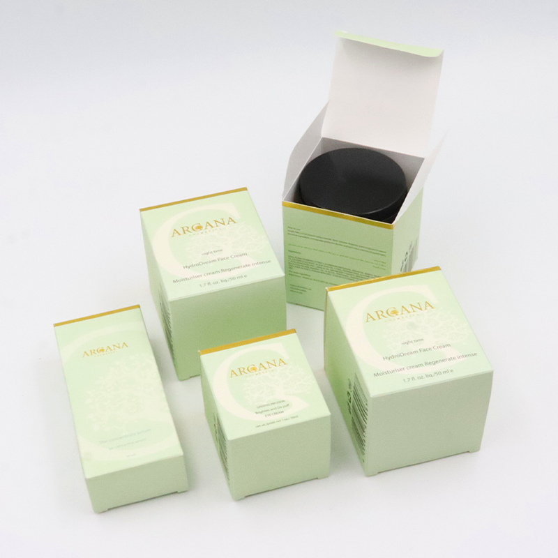 Wholesales White Gift Candle Packaging Folding Paper Box With Custom Logo