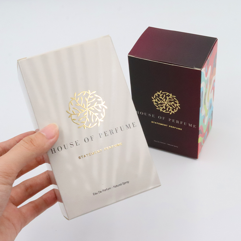 Wholesales White Gift Candle Packaging Folding Paper Box With Custom Logo