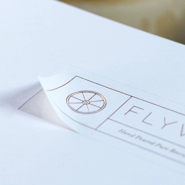 candles scented luxury private label custom printing gold logo embossed paper stickers for candles