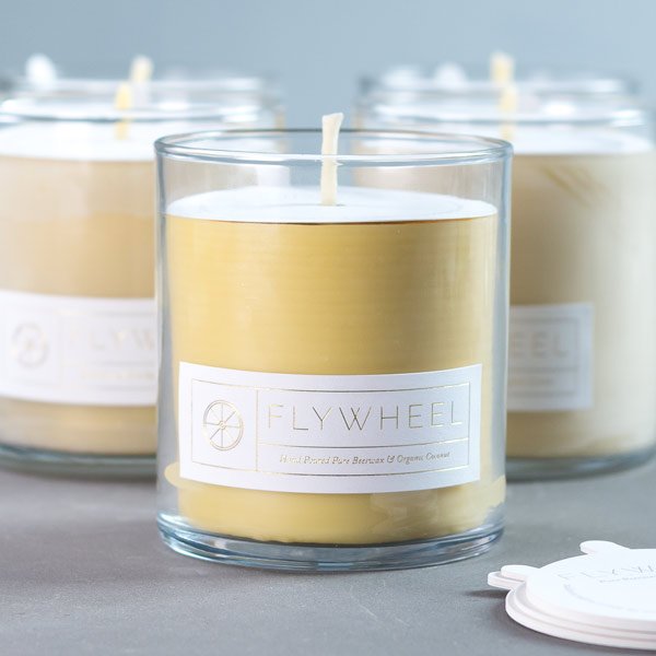 candles scented luxury private label custom printing gold logo embossed paper stickers for candles