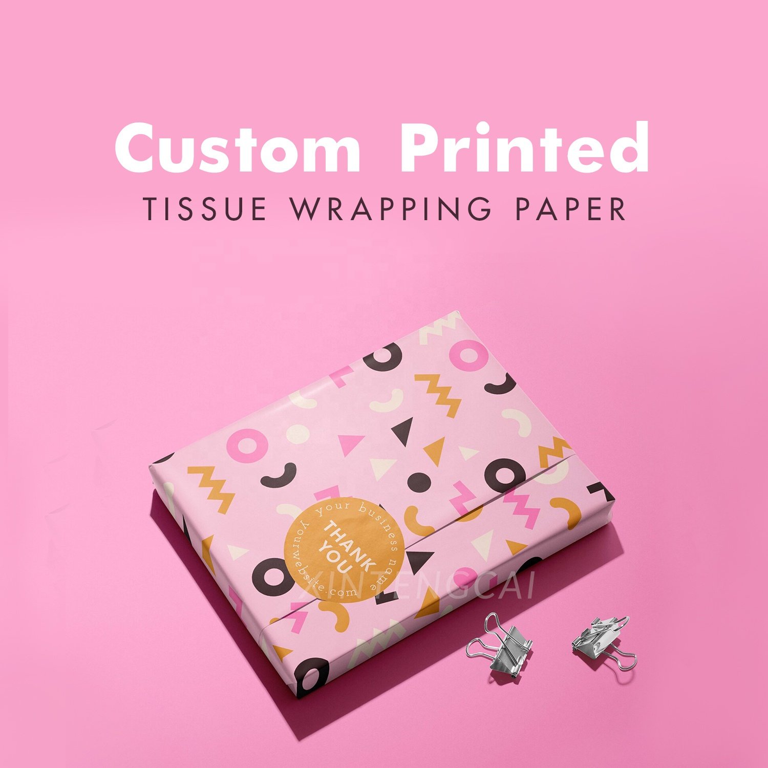 eCommerce Paper Box Packaging Solution, Custom Branded Mailer Box With Paper Card / Tissue Paper / Paper Sticker For Shipping