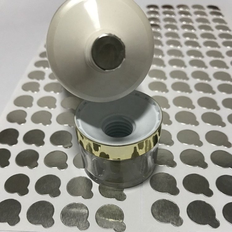 Factory price different sizes cosmetic bottle pill bottle aluminum seal sticker in stock