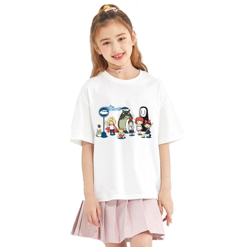 For Kids Clothes DIY T-shirt No Face Man Totoro Patch Iron on Heat Transfer Stickers Iron-On Transfers Cartoon Vinyl Applique