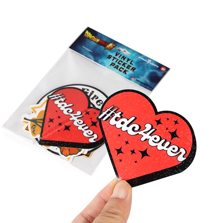 Custom Printed Premium Quality Die Cut sticker Custom Die Cut stickers Matte Pack Die Cut Uv Waterproof Custom Logo sticker
