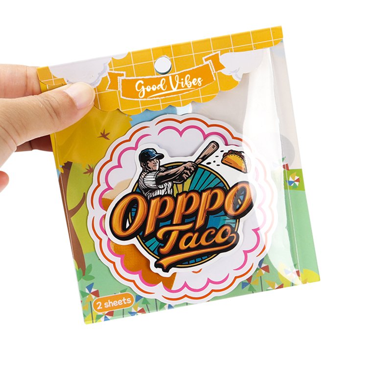 Custom Printed Premium Quality Die Cut sticker Custom Die Cut stickers Matte Pack Die Cut Uv Waterproof Custom Logo sticker