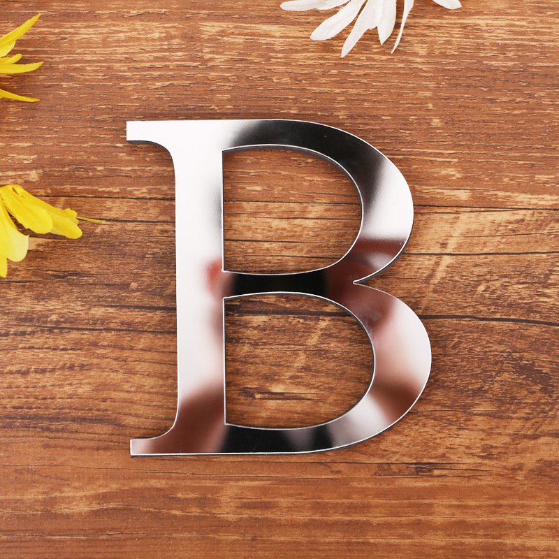 Acrylic 3D Crystal Rose entrance corridor Background wall Flowers and plants decorate figure Arabic number mirror Sticker
