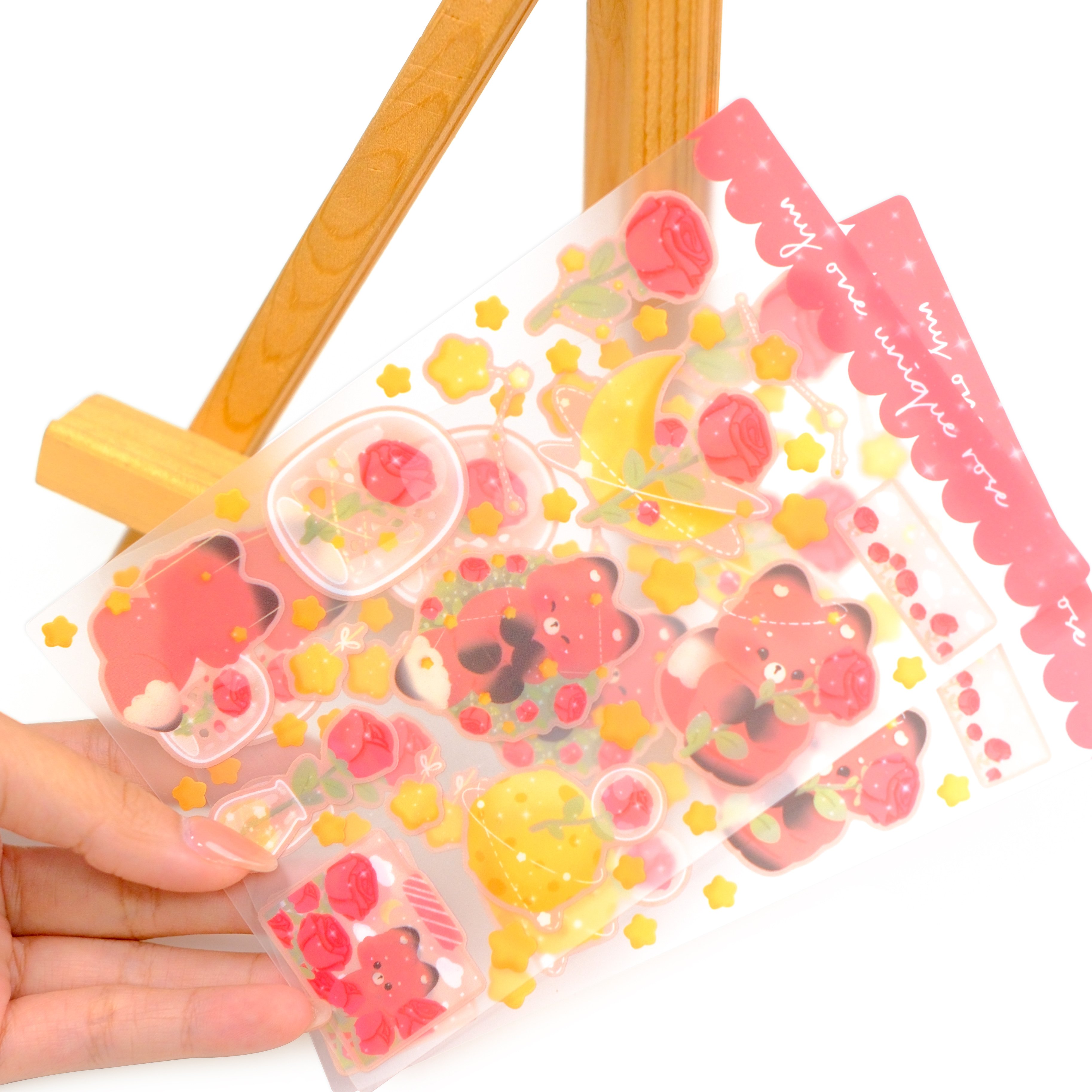 Custom Waterproof Vinyl PVC Die Cut Sticker Glue Self Adhesive HD Logo Label Printing Packaging Label