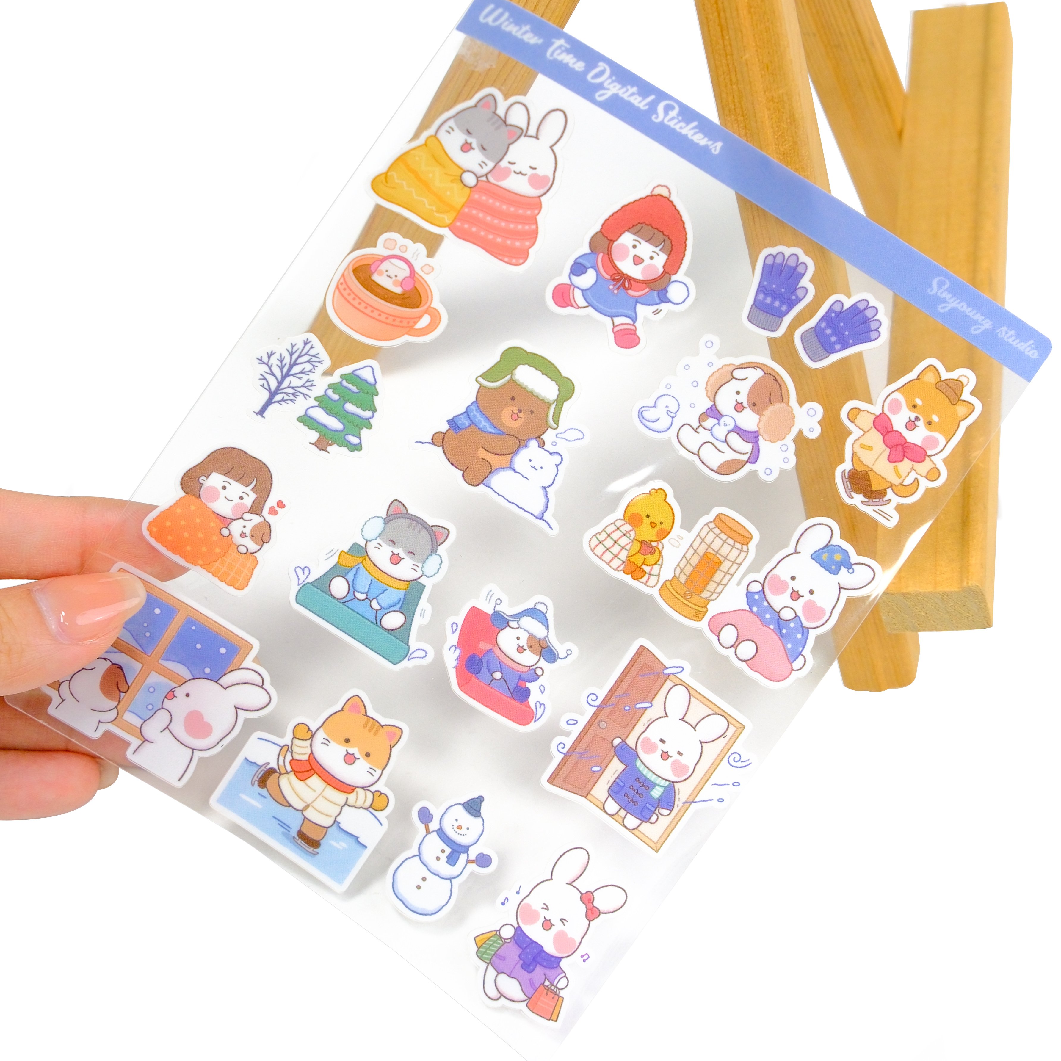 Custom Waterproof Vinyl PVC Die Cut Sticker Glue Self Adhesive HD Logo Label Printing Packaging Label