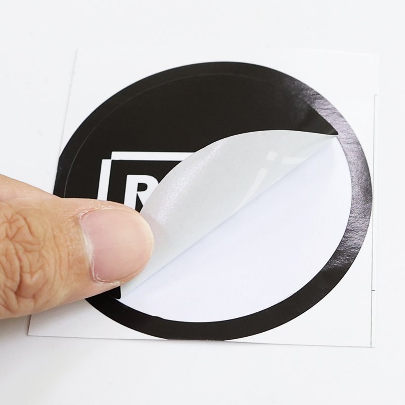 Cheap price label transparent sticker Adhesive Roll Labels Stickers for Packaging