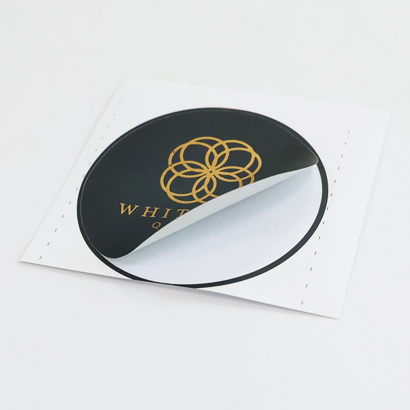 Cheap price label transparent sticker Adhesive Roll Labels Stickers for Packaging