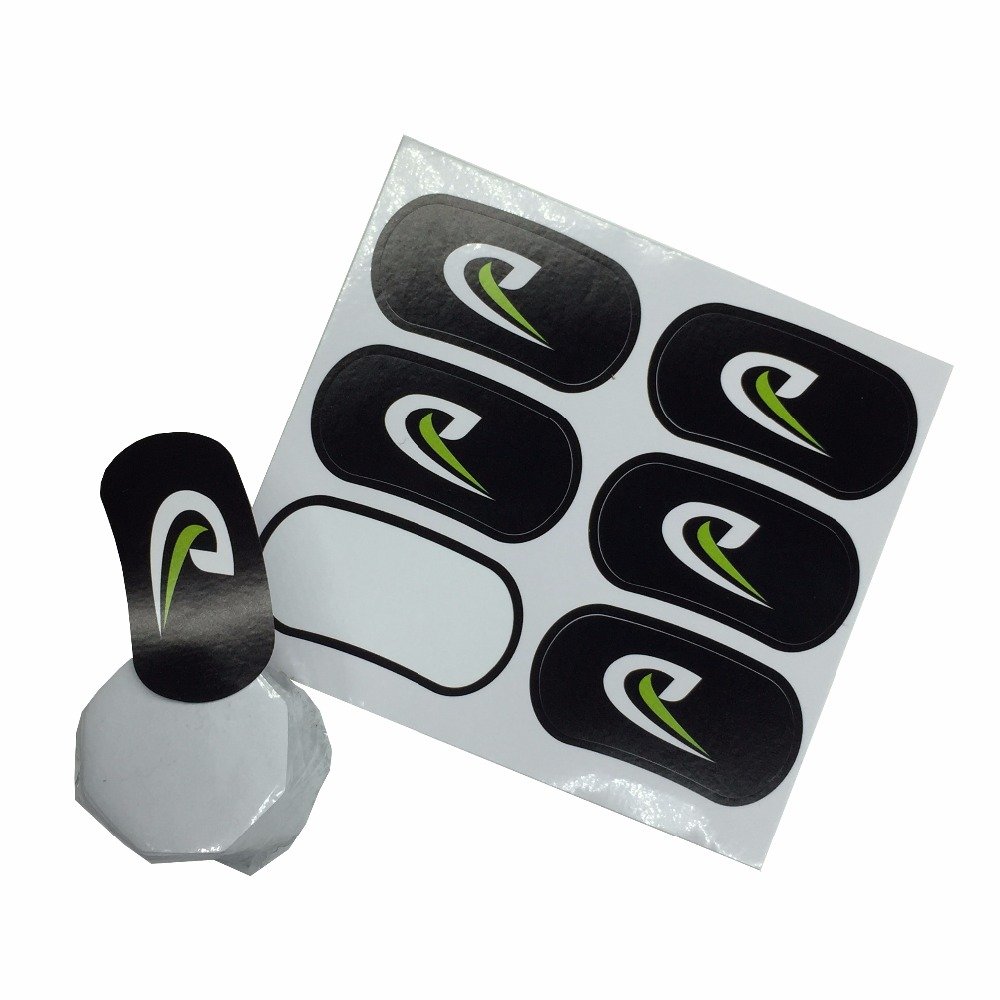 VS001010 Custom Baseball Sport star eye black sticker