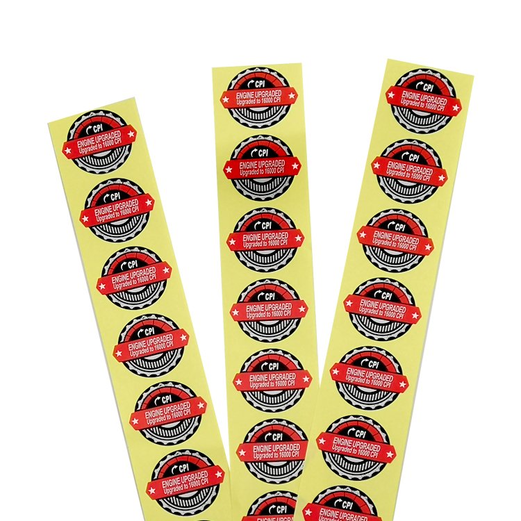 Waterproof Self-Adhesive PET PP Paper Sticker Custom Logo Printing Label Food Glossy Surface Finish Adhesive Label Sheets