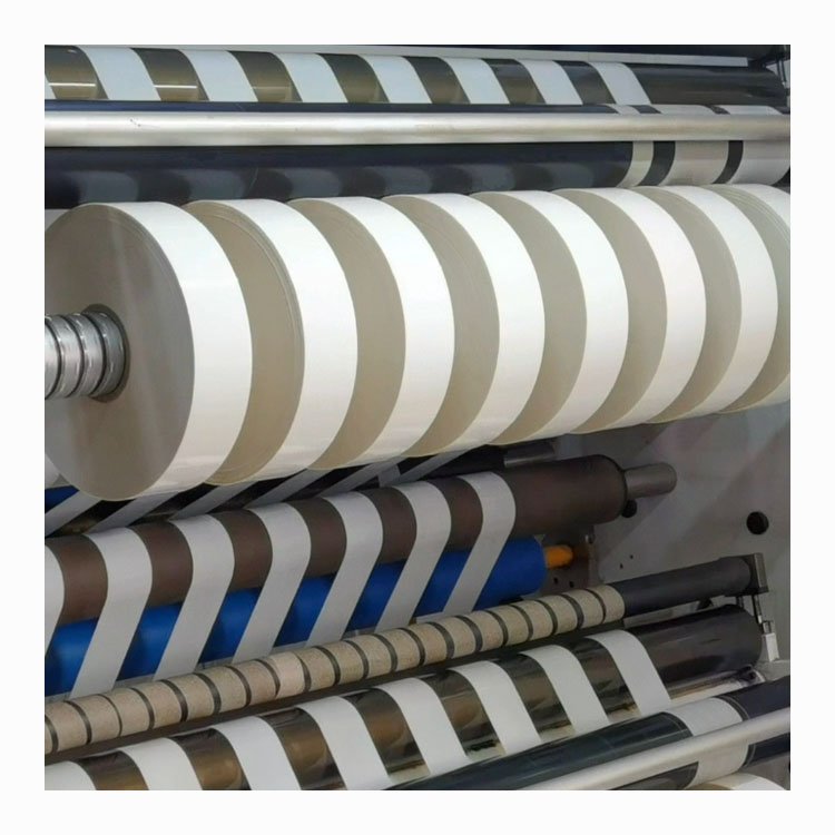 Wet Tissue Package Window Reclosure Sticker Raw Material Synthetic Paper Removable Easy Remove Labeling Master Jumbo Roll