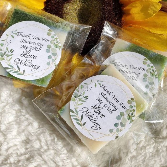 custom face body bath soap private label natural organic handmade whitening soap 2'' circle waterproof stickers for packaging