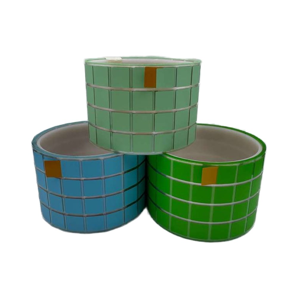 Custom Orange Thermal Transfer Printing Polyimide Film Label High-Temperature Waterproof Blank Colors Logo Stickers