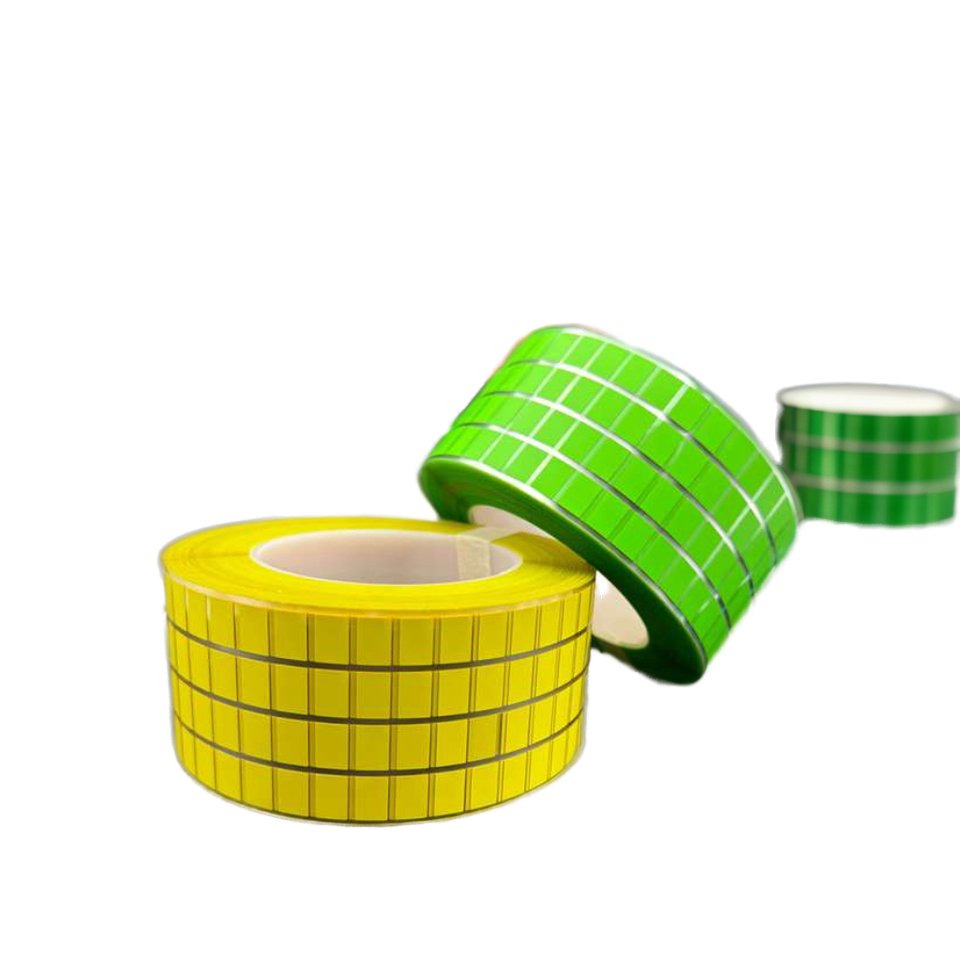 Custom Orange Thermal Transfer Printing Polyimide Film Label High-Temperature Waterproof Blank Colors Logo Stickers