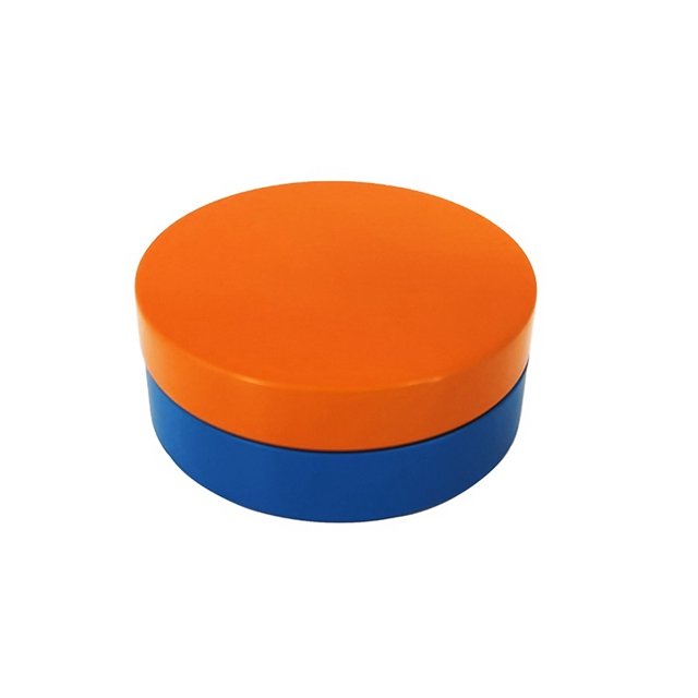 Child Resistant Custom Printing Round Tin Box with Screw Top for Mint Candy Chewing Gum Packaging