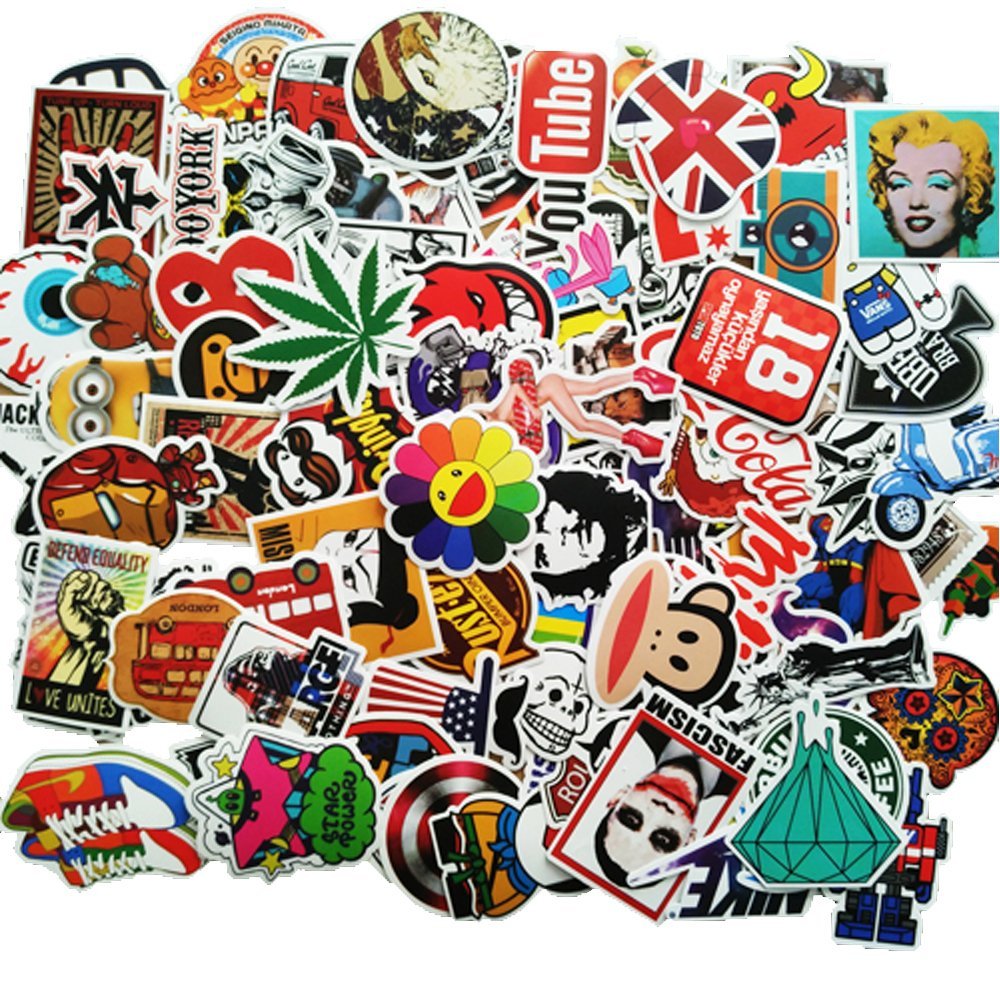 custom aesthetic cartoon graffiti stickers