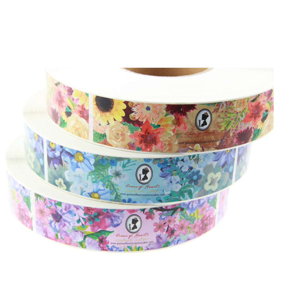 Waterproof Self-Adhesive Printed Vinyl Cosmetic Logo Sticker for Bottle Packaging Custom Stickers