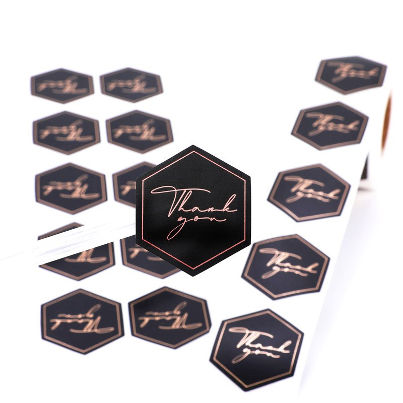 Handmade printer packaging label Adhesive logo sticker paper sheet printer custom die cut decorative stickers